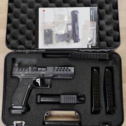 Pistolet WALTHER PDP Match 5" OR - Cal. 9x19 - Mallette, 5 chargeurs (Occasion)