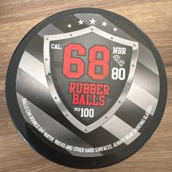 Billes Rubber Balls cal.68