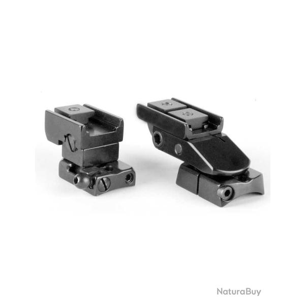 Pivot complet EAW Browning X-Bolt, Rail SR, Hauteur 12mm, Coude 21mm