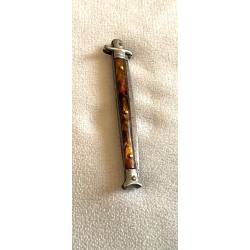 Ancien couteau pliant miniature &agrave; queue de carpe