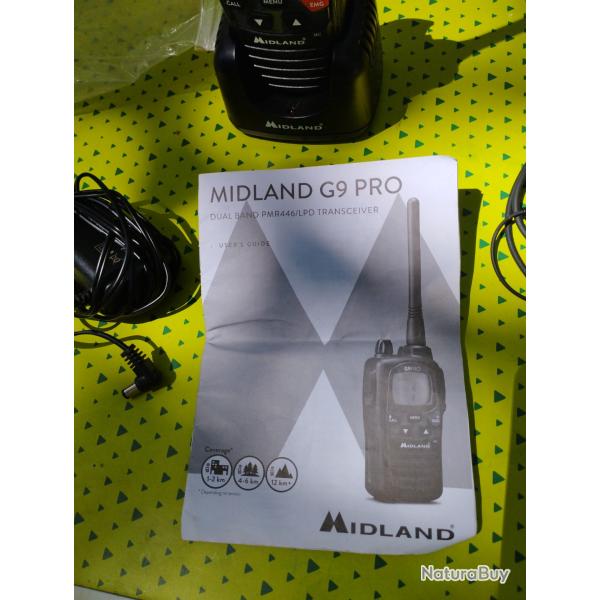 Talkie Walkie Midland G9 PRO