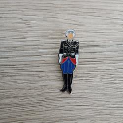 Pin's motard gendarme