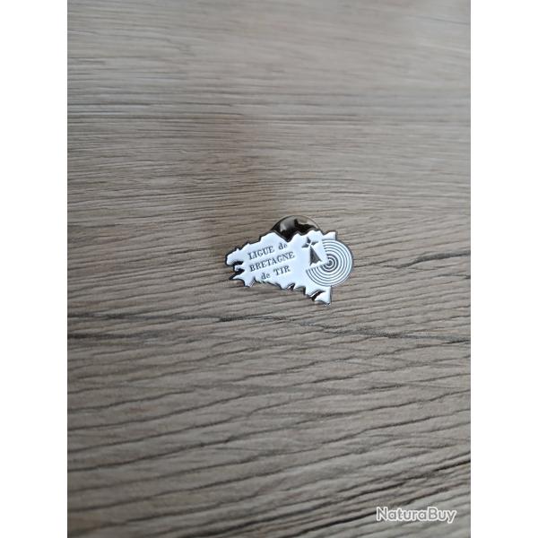 Pin's ligue de Bretagne de tir