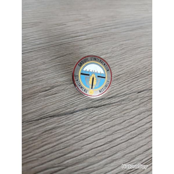 Pin's groupe d'intervention gendarmerie