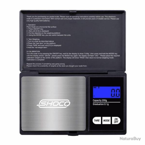 SHOCQ - Balance de Pr�cision