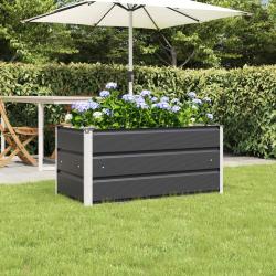Jardini&egrave;re Anthracite 100 x 50 x 45 cm Acier galvanis&eacute;