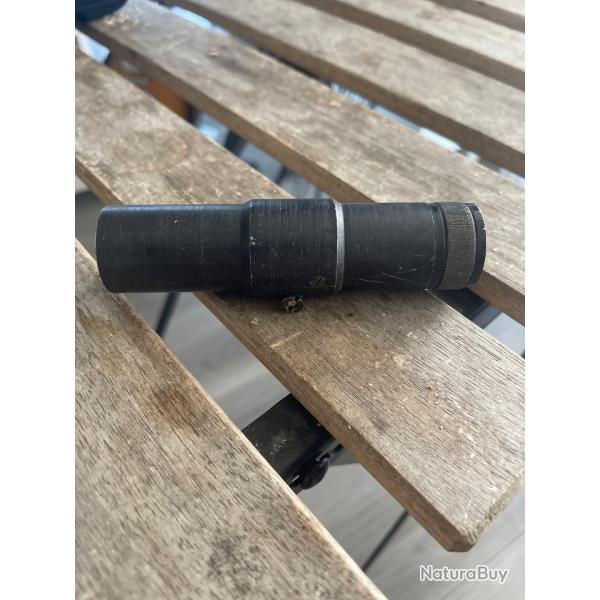 Tunnel porte guidon front sight 1 inch pour BSA Ansch�tz et autres compatibles