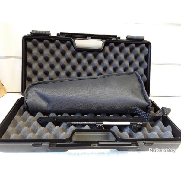 Pack complet demi jumelle de hutte 9x63 + malette + montage amortisseur