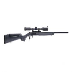 Pack carabine a un coup CVA SCOUT TD cal.222rem canon 51cm + lunette vector 3-12x56i