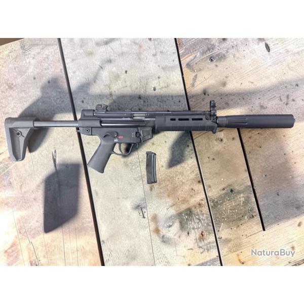 HK SP5 A4 cal.9x19 + Mod�rateur A-TEC SMG9