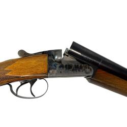 Fusil juxtapos&eacute; Manufrance "Robust 221" Cal 12/70, mise &agrave; prix 1� sans prix de r&eacute;serve, occasion