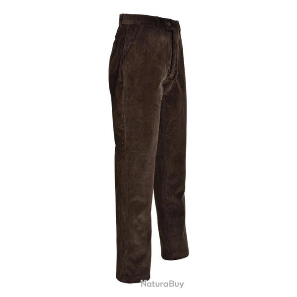 Pantalon velours country Marron 44
