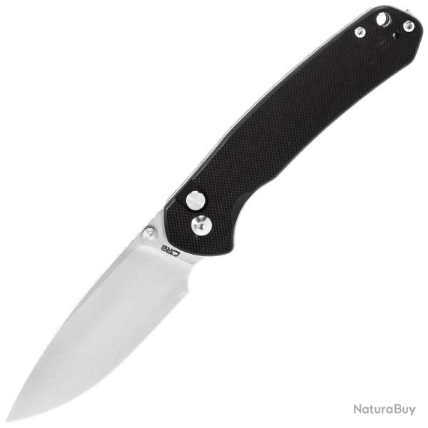 Couteau pliant  CJRB Pyrite Black G10