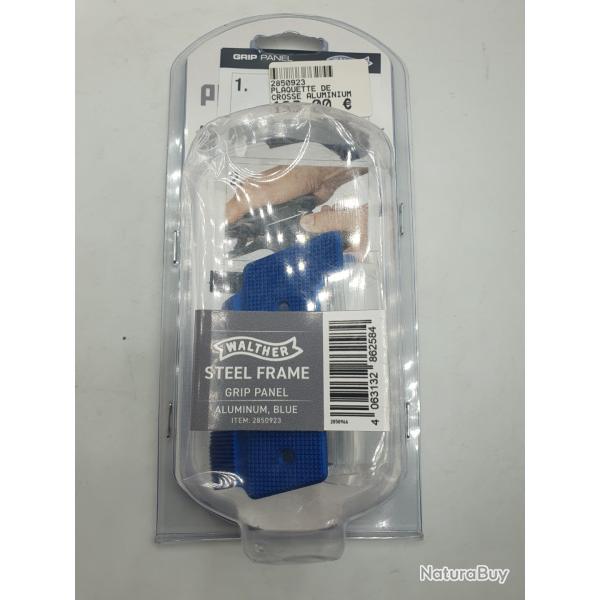 OP ACC - PLAQUETTES ALUMINIUM BLEUES WALTHER - 2850923