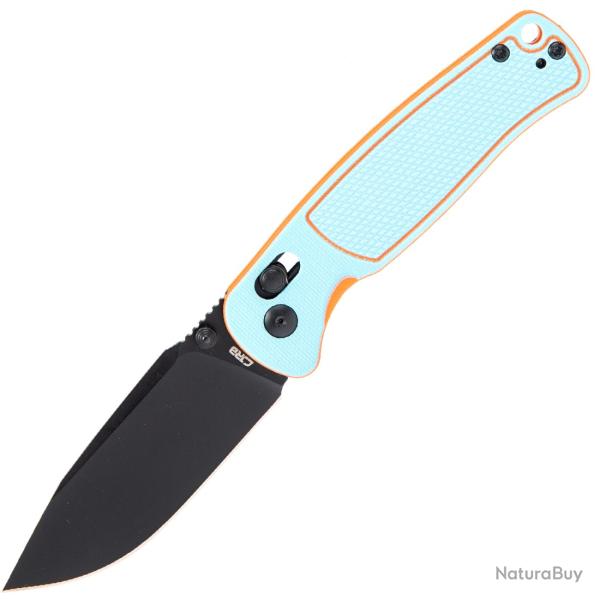 Couteau pliant CJRB Shale Blue / Orange
