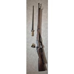 Fusil Berthier 1907-15 Modifi&eacute; 16 & N - MAS - Enti&egrave;rement MONOMATRICULE + Ba&iuml;onnette