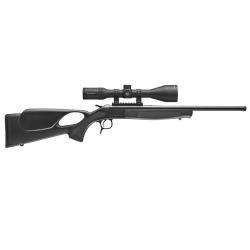 Pack carabine a un coup CVA SCOUT TD thumbhole cal.30-06 + lunette VECTOR grizzly 3-12x56i