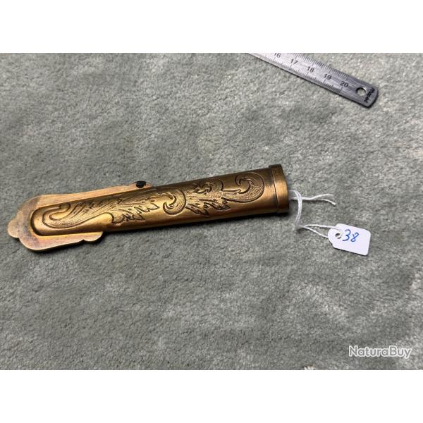 BOUTEROLE  DE SABRE D'�POQUE  19 �ME  N�38