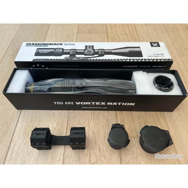 Vortex Diamondback Tactical 6-24X50 + Monobloc Aud�re + Bonnettes