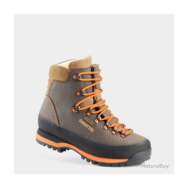 Chaussures de chasse DIOTTO woodcock hv windtex : cuir anti-ronces et haute visibilit�