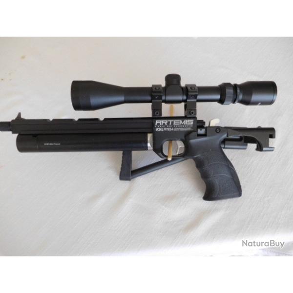 pistolet ARTEMIS Model PP700S-A PCP Arme de cat�gorie D, pi�ce d'identit� obligatoire.9.9 joules
