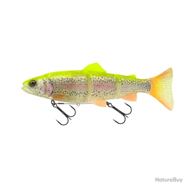 Leurre Souple Savage Gear 3D Line Thru Trout 15cm 35g 15cm Slow Sinking Clear Lemon Trout