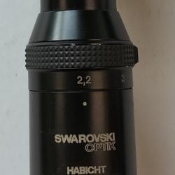 Vend lunette swarovski habicht 2,2-9x42