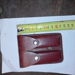 Porte chargeurs cuir