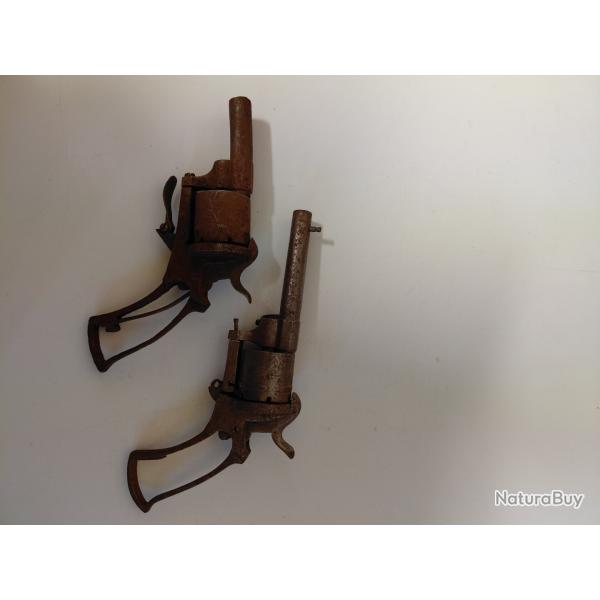 Carcasse de pistolets � broche