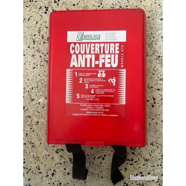 Couverture anti feu