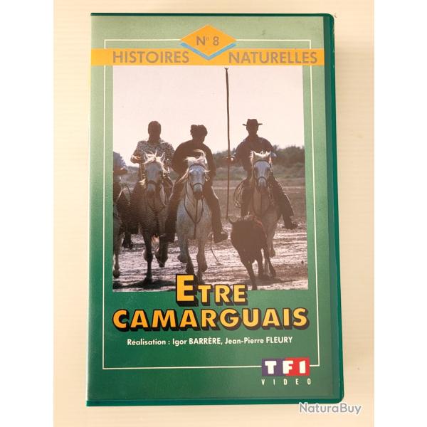 VHS - Histoires naturelles / vol.8 -  �tre camarguais-Camargue Provence Gardians