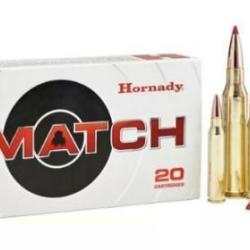 Munitions HORNADY cal.308win eld match 168gr par 20