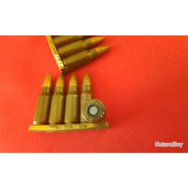 10 Balles 7,92 X 33  kurz pour STG44  envoi  compris.