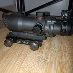 Lunette de vis&eacute;e FUZYON Optics avec support
