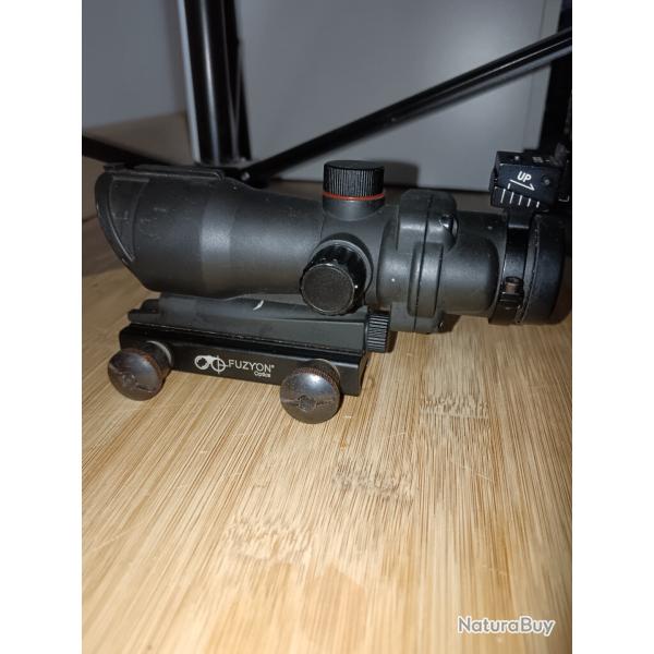 Lunette de vis�e FUZYON Optics avec support