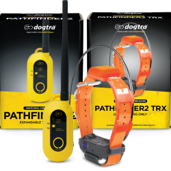 Dogtra Collier Suppl. PATHFINDER 2 TRX (sangle Orange) - R&eacute;f: 171313 - GPS & Dressage port&eacute;e 10000m