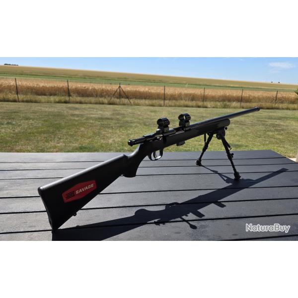 22LR SAVAGE MARK II FV varmint synth�tique canon lourd filet�