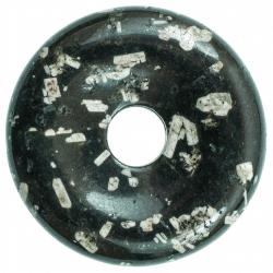 Donut Pi Chinois en porphyre grec pour pendentif 4 cm