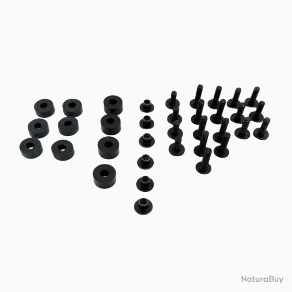 Kit visserie pour MHA, RHP, LSK Noir