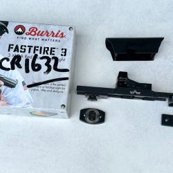 Burris Fastfire 3 + Montage pivotant pour express Chapuis S12