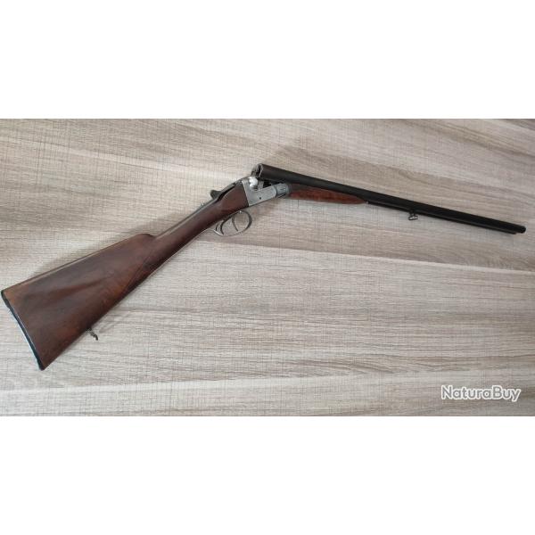 Ancien fusil juxtapos� de chasse triple verrou en calibre 16 65 parfait fonctionnement m�canique