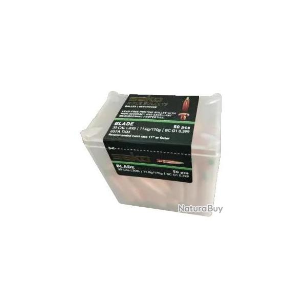 Ogive pour rechargement Sako Blade Pro - Cal. 270 120gr x50