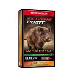 LOT DE 40 MUNITIONS WINCHESTER EXTREME POINT COPPER IMPACT CAL 30 06 180GR