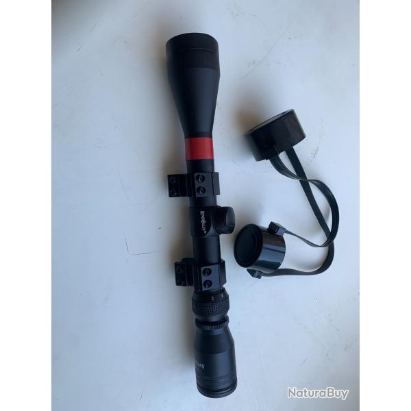 LUNETTE DE TIR LENSOLUX 3-9 x 40 sur embase 11 mm