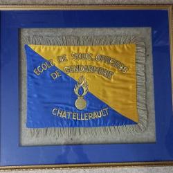 Fanion Ecole de Sous-Officiers de la Gendarmerie 3&egrave;me Compagnie