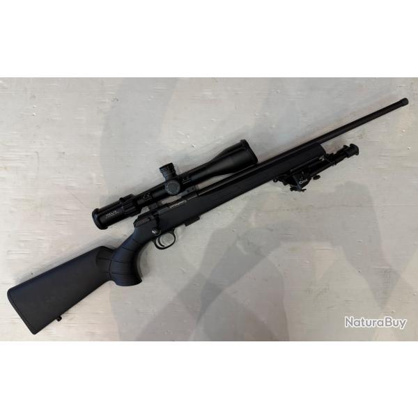 Pack CZ 457 synth�tique 22lr + �l�ment optique 6-24x50 + bipied