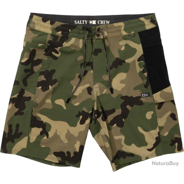 Short SALTY CREW Flagship boatshort Camo 36