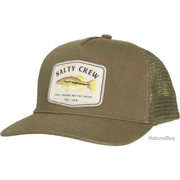 Casquette SALTY CREW Bigmouth trucker Oil green