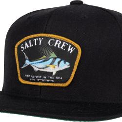Casquette SALTY CREW Rooster 6 panel Black