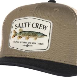 Casquette SALTY CREW Euro pike trucker Olive/Black